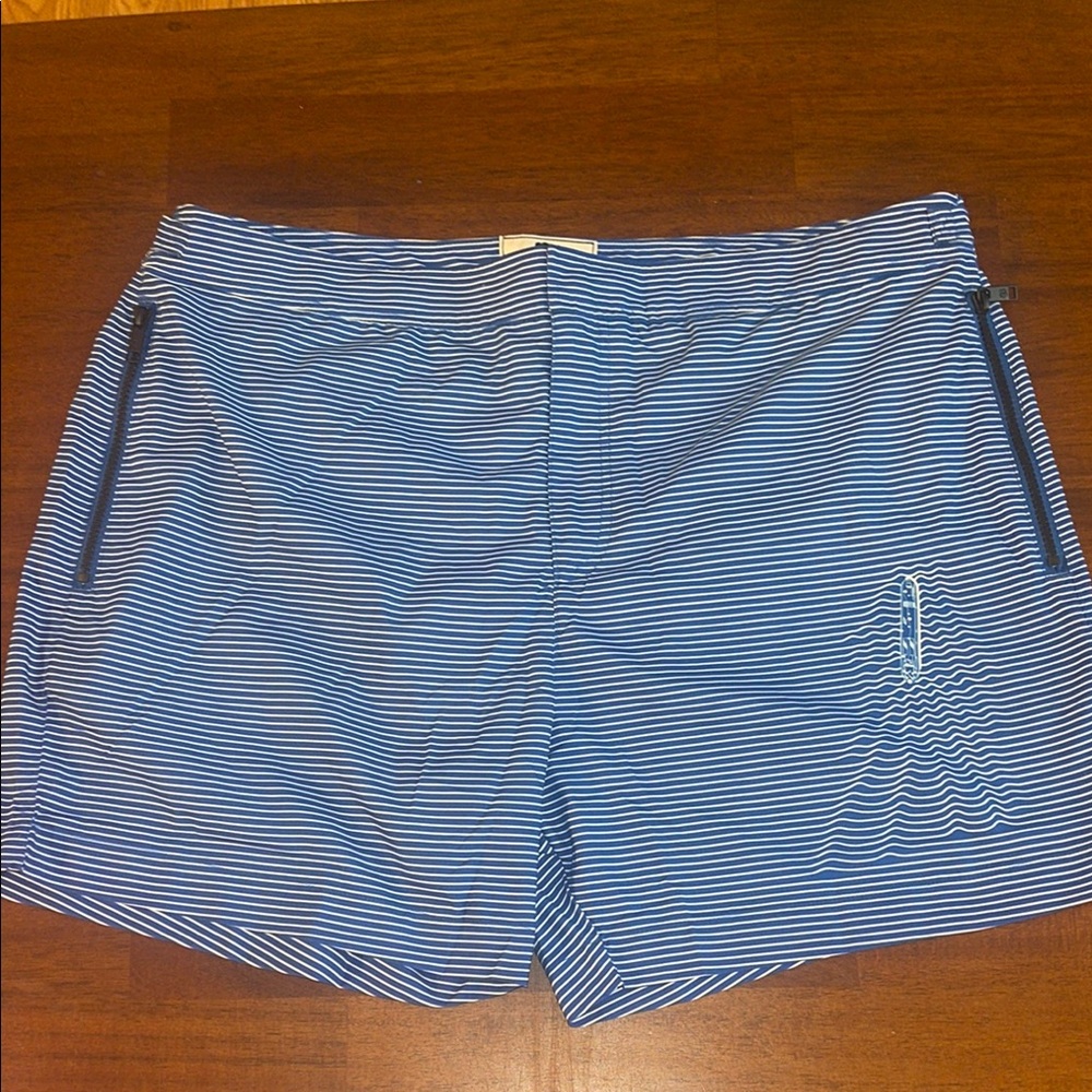 TED BAKER Men’s Arram Placement Swim Shorts. Size 6 (US XXL).